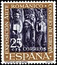 Spain - 1961 - Arte Romanico - 25 CTS - Multicolor - Spain, Art - Edifil 1365 - VII Exhibition of the Council of Europe  'The Romanesque Art  " - 0